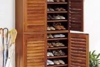 Shoes rack design ideas that many people like 53