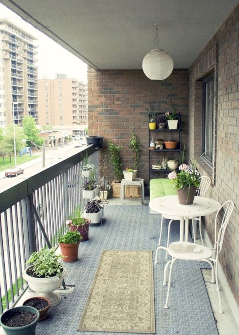 55 The Best Balcony Apartment Design Highly