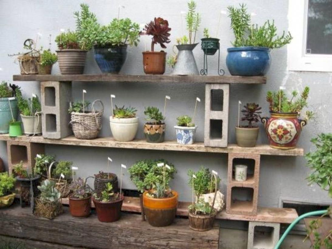 The best cinder block garden design ideas in your frontyard 20