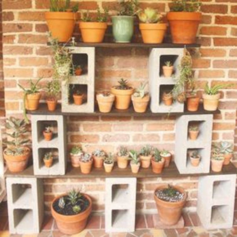 The best cinder block garden design ideas in your frontyard 36