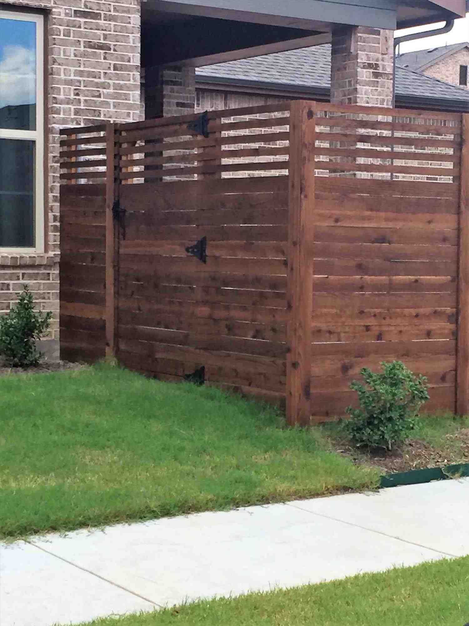 The best fence wooden design that you can try in your home 03