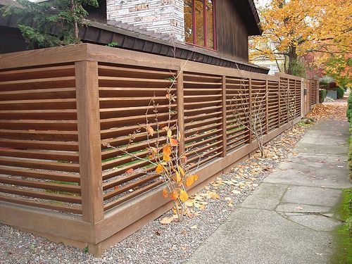 The best fence wooden design that you can try in your home 13