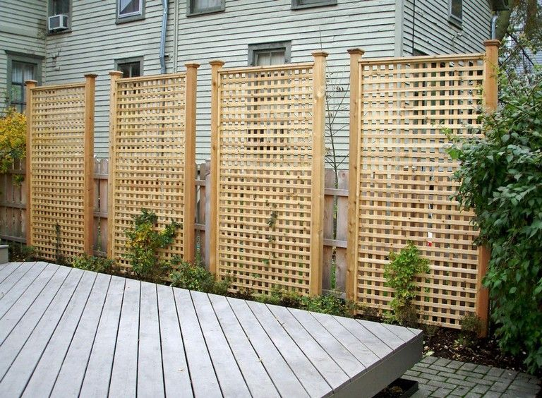 The best fence wooden design that you can try in your home 33