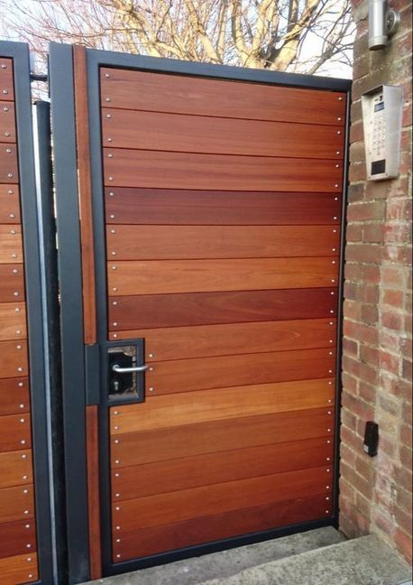 The best gate design ideas that you can copy right now in your home 31