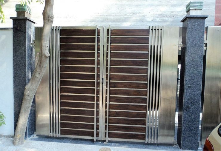 The best gate design ideas that you can copy right now in your home 35