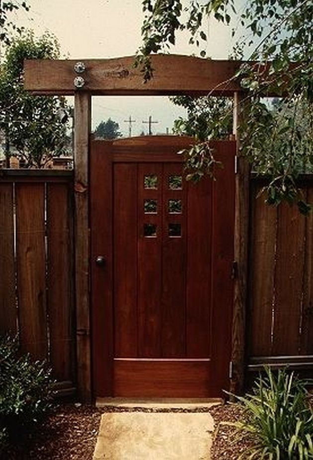 The best gate design ideas that you can copy right now in your home 39