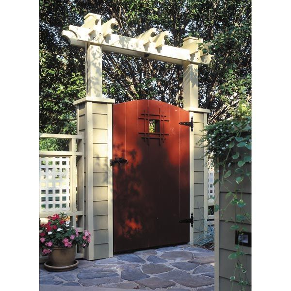 The best gate design ideas that you can copy right now in your home 53