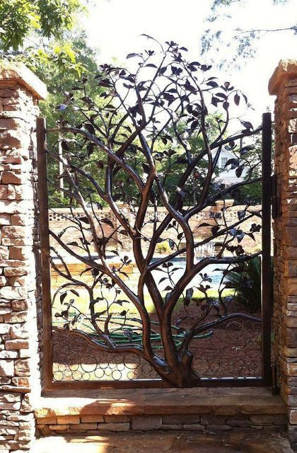 The best gate design ideas that you can copy right now in your home 54