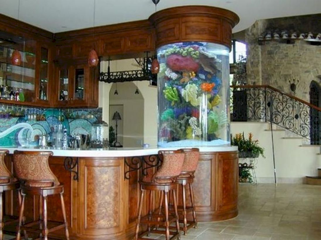 Aquarium design ideas that make your home look beauty 04