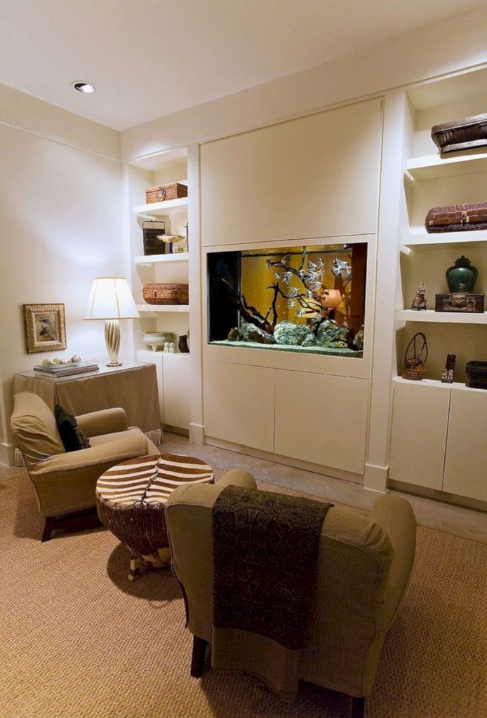 Aquarium design ideas that make your home look beauty 15
