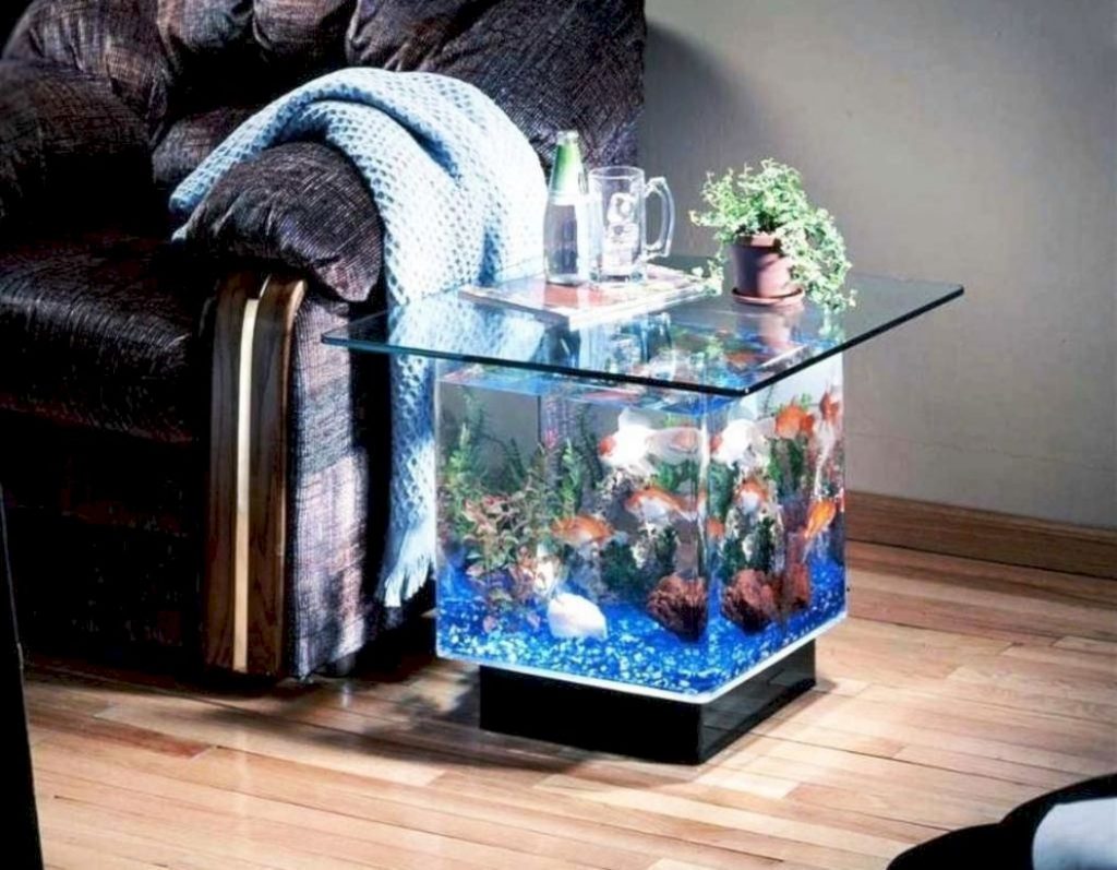 Aquarium design ideas that make your home look beauty 22