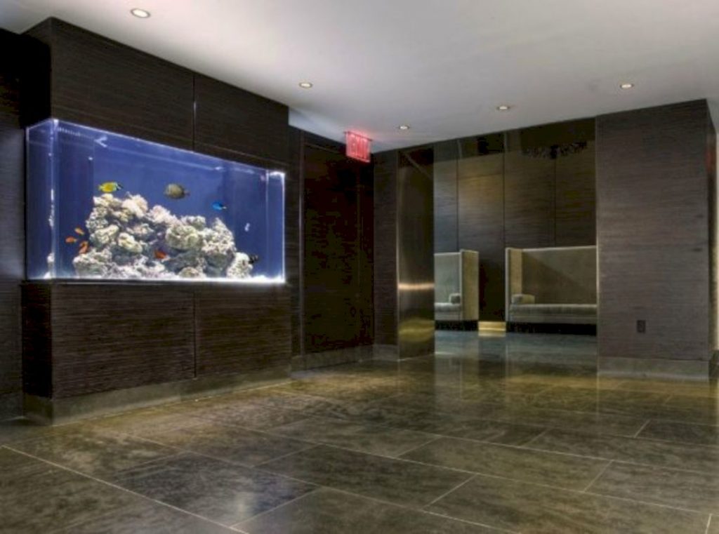 Aquarium design ideas that make your home look beauty 27
