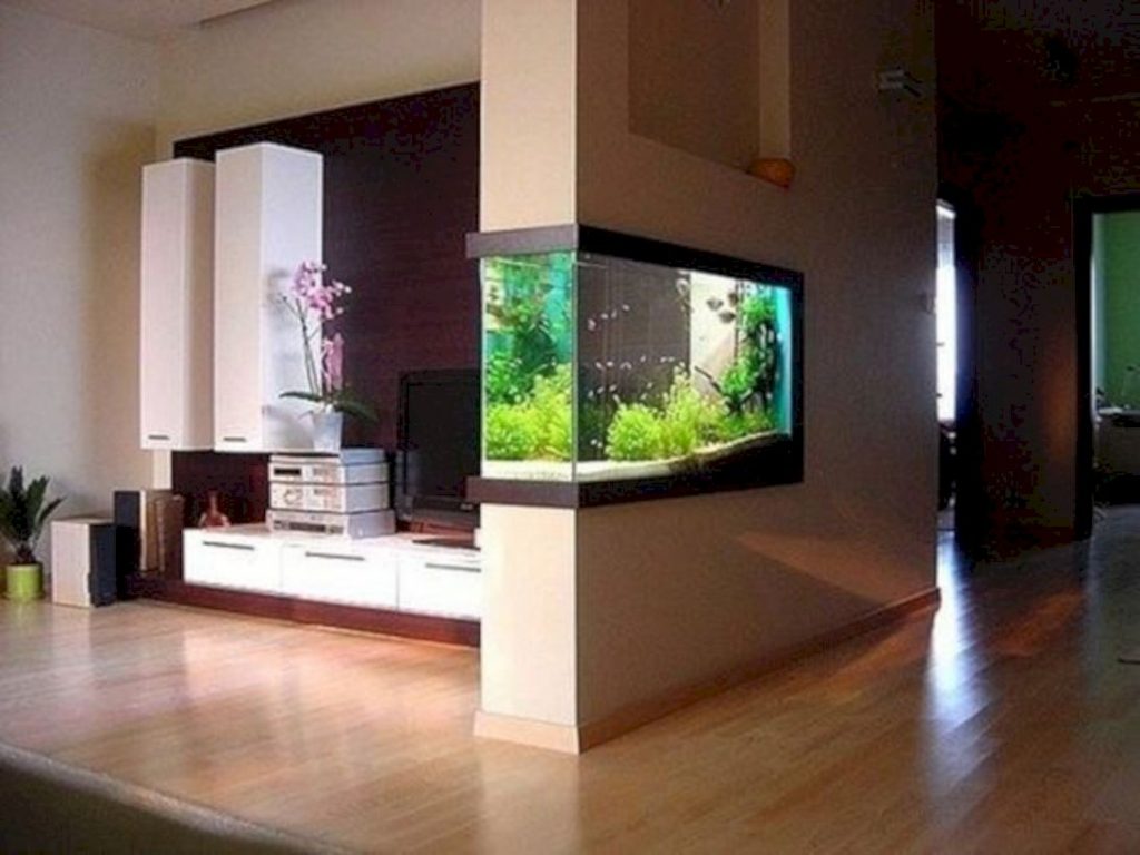 Aquarium design ideas that make your home look beauty 31