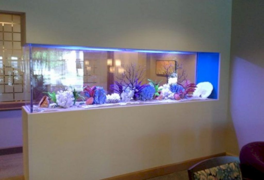 Aquarium design ideas that make your home look beauty 35