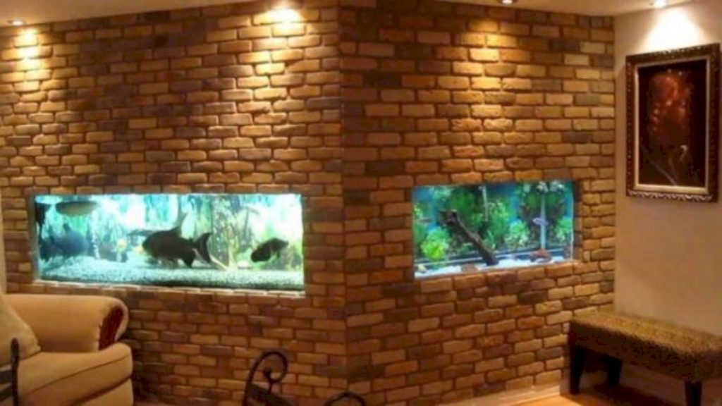 Aquarium design ideas that make your home look beauty 37