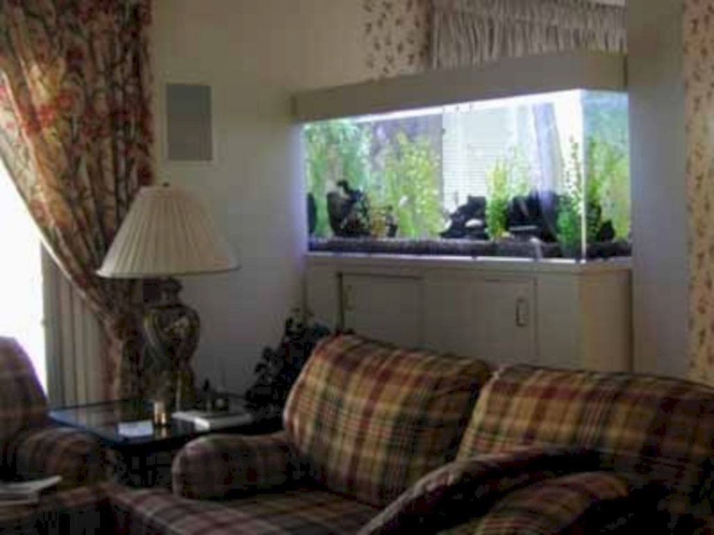 Aquarium design ideas that make your home look beauty 45