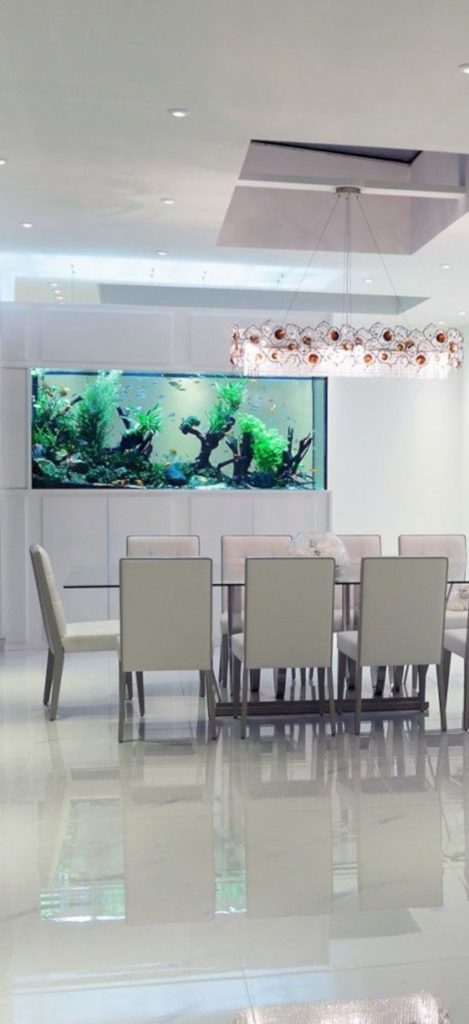 Aquarium design ideas that make your home look beauty 48