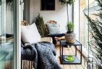 Beauty view design ideas for balcony apartment that make you cozy 01