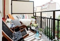 Beauty view design ideas for balcony apartment that make you cozy 03