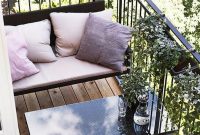 Beauty view design ideas for balcony apartment that make you cozy 07