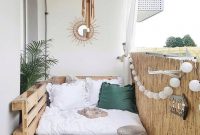 Beauty view design ideas for balcony apartment that make you cozy 12