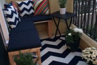 Beauty view design ideas for balcony apartment that make you cozy 20