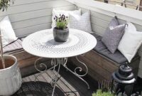 Beauty view design ideas for balcony apartment that make you cozy 23