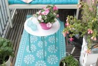 Beauty view design ideas for balcony apartment that make you cozy 28