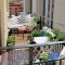 Beauty view design ideas for balcony apartment that make you cozy 33