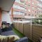 Beauty view design ideas for balcony apartment that make you cozy 39