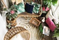Beauty view design ideas for balcony apartment that make you cozy 42