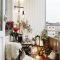 Beauty view design ideas for balcony apartment that make you cozy 43