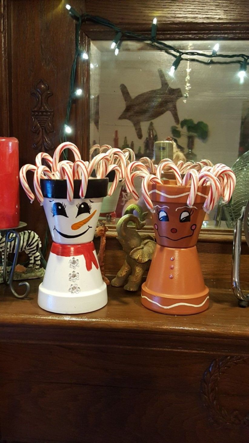 Flower pot decoration ideas that you can try in your home 30