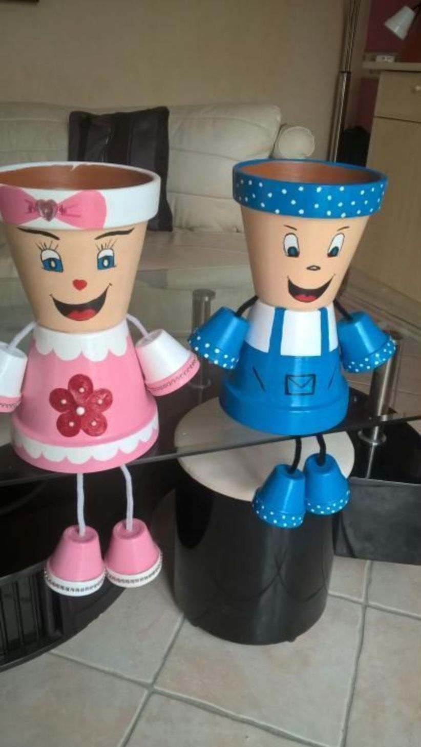 Flower pot decoration ideas that you can try in your home 37