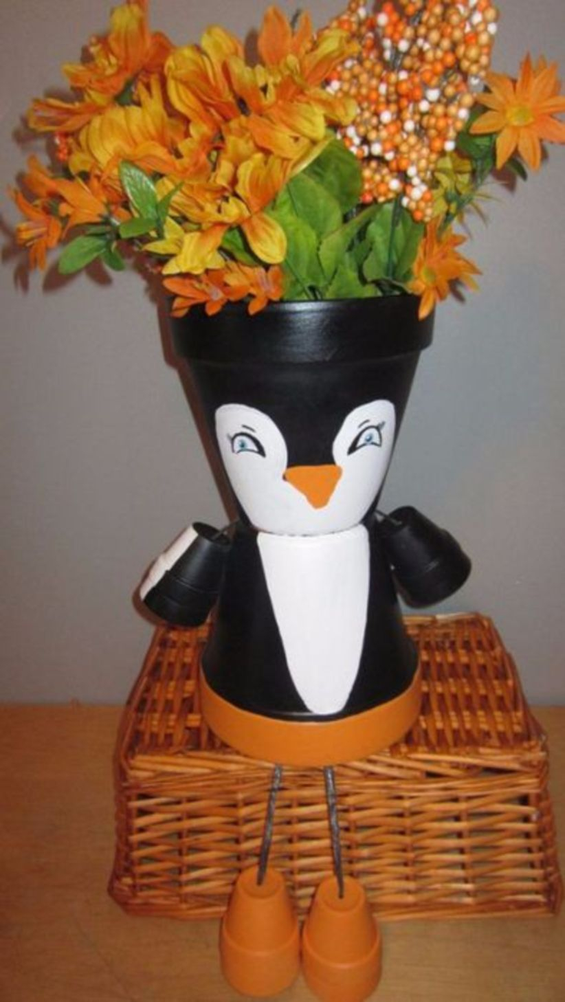 Flower pot decoration ideas that you can try in your home 45