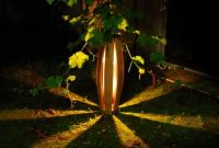 Front yard exterior design with beautiful garden lights 06