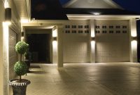 Front yard exterior design with beautiful garden lights 29
