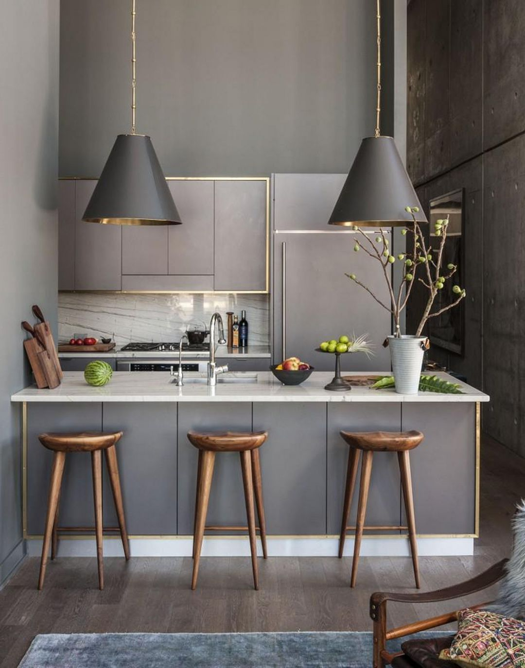 Modern kitchen design ideas you can try in your dream home 38