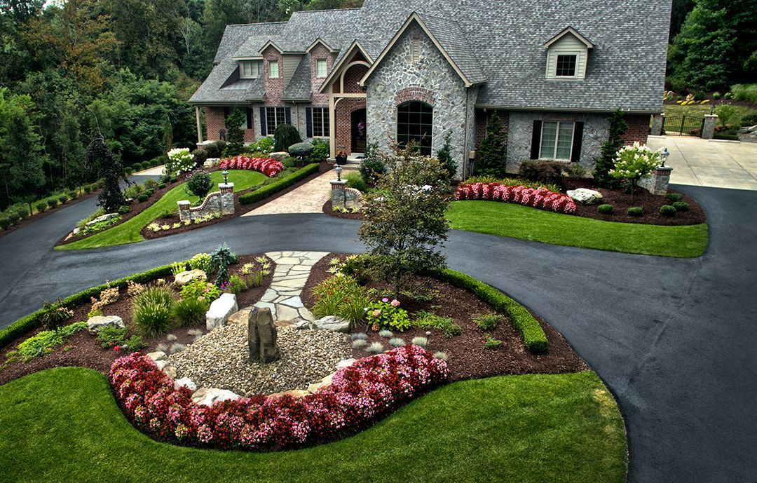 The best and stunning front yard design 09