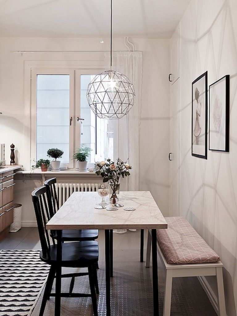 47 The Best Small Dining Room Design Ideas That You Can Try in Your