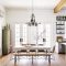 The best small dining room design ideas that you can try in your homel 31
