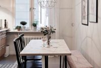 The best small dining room design ideas that you can try in your homel 43