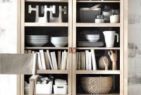 Wooden cabinet design ideas for book diy that you can make in your home 18