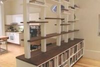 Wooden cabinet design ideas for book diy that you can make in your home 19
