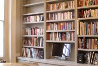 Wooden cabinet design ideas for book diy that you can make in your home 25