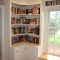 Wooden cabinet design ideas for book diy that you can make in your home 29
