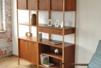 Wooden cabinet design ideas for book diy that you can make in your home 29