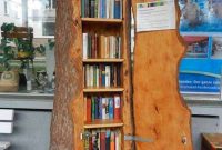 Wooden cabinet design ideas for book diy that you can make in your home 40