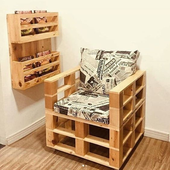 Diy chair pallet design ideas taht you can try 06