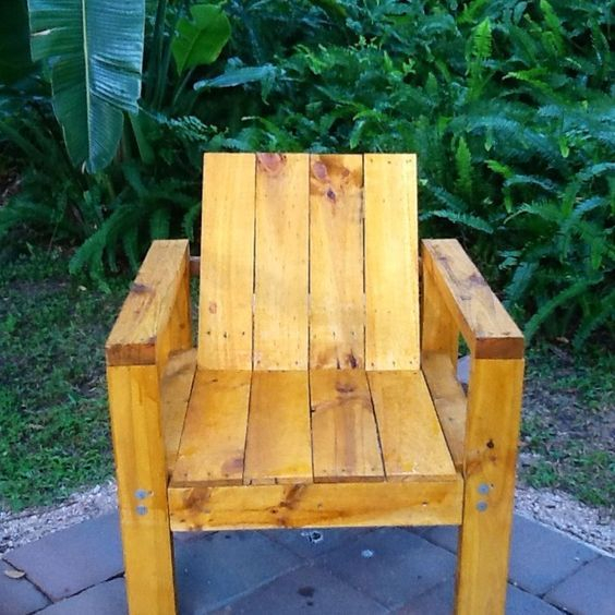 Diy chair pallet design ideas taht you can try 12
